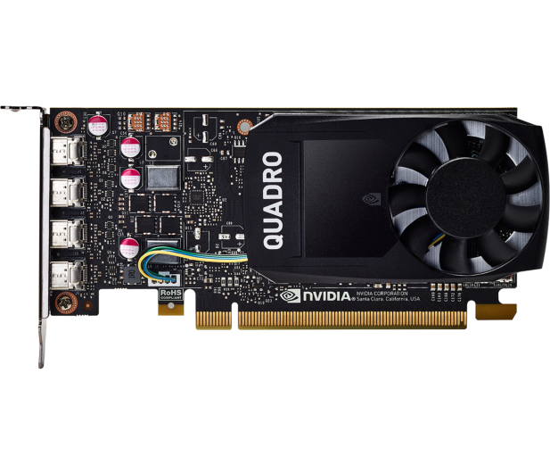 HP NVIDIA Quadro P1000 4GB Kit 1ME01AA - 623630 - zdjęcie 2